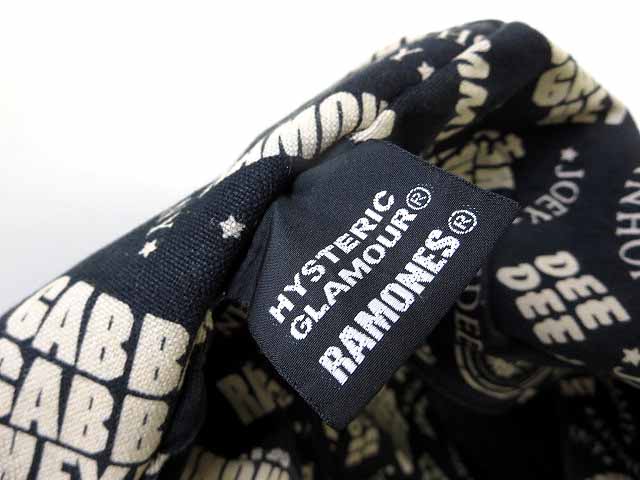 HYSTERIC GLAMOUR x RAMONES ミニボストンバッグ - メルカリ