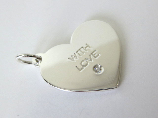Tiffany ハート型チャーム Tiffany ハートチャームリング