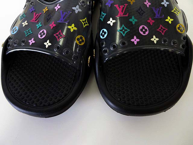 未使用品 ルイヴィトン LOUIS VUITTON サンダル ビーチサンダル マルチ 