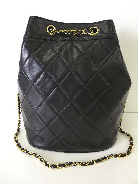 シャネル CHANEL バッグ マトラッセ チェーン ショルダーバッグ 巾着  