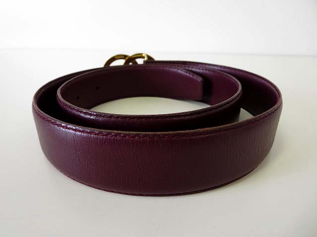 シャネル CHANEL ベルト ヴィンテージベルト 本革 レザー ココマーク  