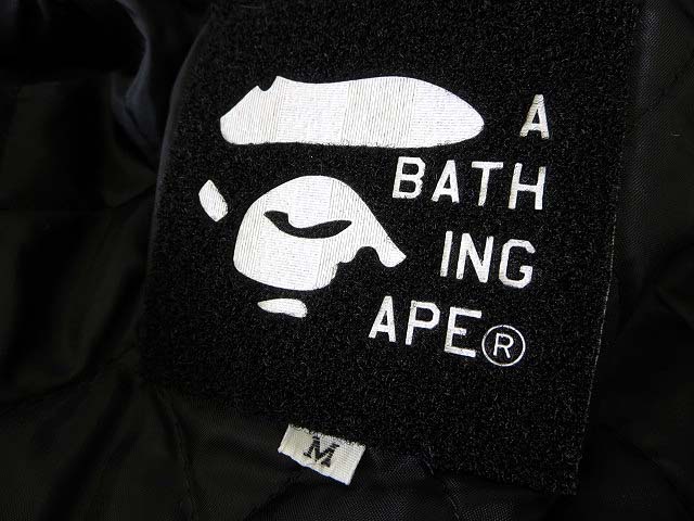 アベイシングエイプ A BATHING APE スタジャン スタジアムジャンパー