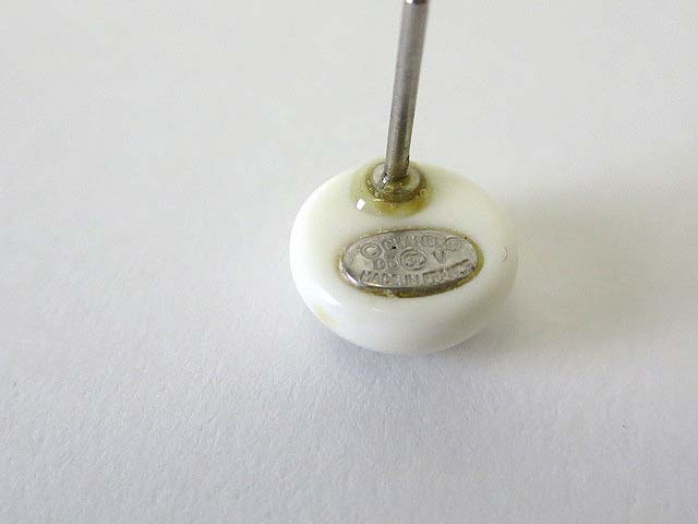 シャネル CHANEL ピアス ココマーク 05V 白 シルバー色 アクセサリー