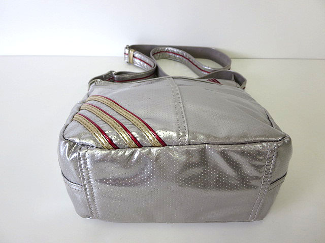 アディダス adidas バッグ ショルダーバッグ ナイロン シャイニー ロゴ