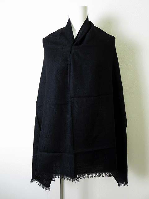シャネル CHANEL マフラー ストール カシミヤ ウール ヘリンボーン柄 
