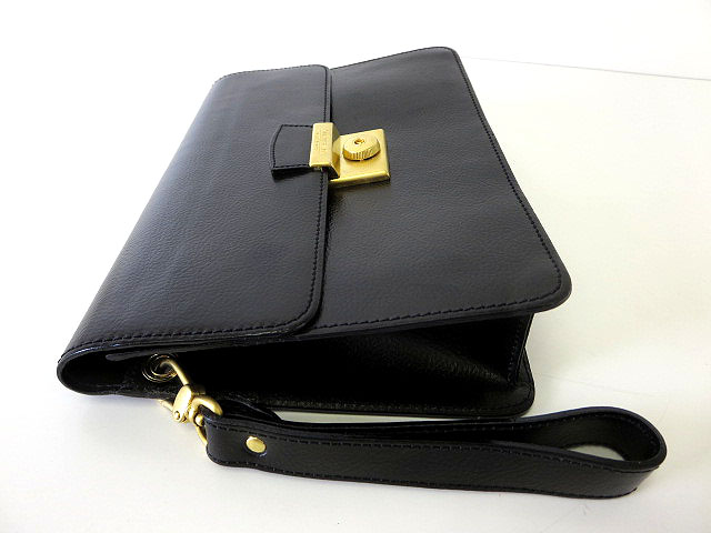 ジバンシィ GIVENCHY バッグ セカンドバッグ クラッチバッグ レザー 黒 