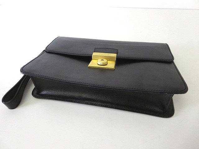 ジバンシィ GIVENCHY バッグ セカンドバッグ クラッチバッグ レザー 黒 