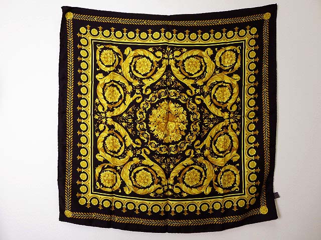 アトリエ ヴェルサーチ ATELIER VERSACE スカーフ ストール 大判  