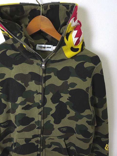 アベイシングエイプ A BATHING APE パーカー 阪神タイガース コラボ  