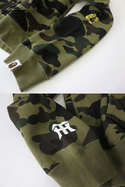 アベイシングエイプ A BATHING APE パーカー 阪神タイガース コラボ 