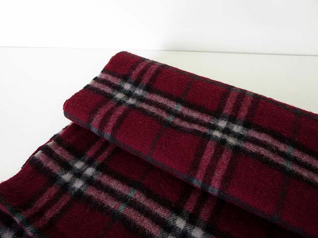 バーバリー BURBERRY マフラー カシミヤ ウール ノバチェック エンジ