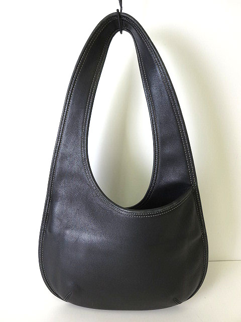 コーチ COACH バッグ ショルダーバッグ レザー 黒 ブラック 9075