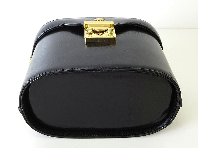 ヴェルサーチ ヴェルサーチェ VERSACE バッグ バニティバッグ レザー 