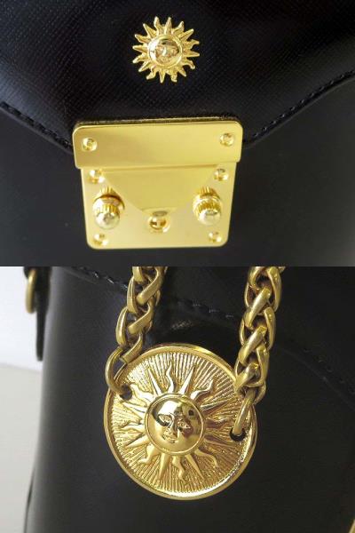 ヴェルサーチ ヴェルサーチェ VERSACE バッグ バニティバッグ レザー 