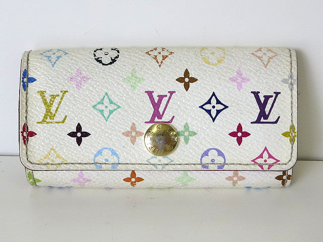 ルイヴィトン モノグラムマルチカラー ミュルティクレ4 キーケース  