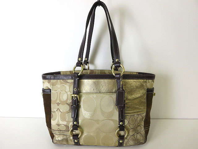 コーチ COACH バッグ トートバッグ レザー スエード キャンバス 10388 
