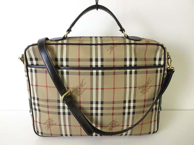バーバリー BURBERRY バッグ 2WAY ブリーフケース ビジネスバッグ  