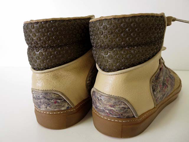 バレンシアガ BALENCIAGA スニーカー シューズ ハイカット レザー 42