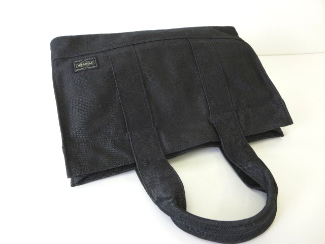 未使用　ポーター　ブラックキャンバストートバッグ ポーター PORTER LOWERCASE キャンバストートバッグ 2WAY 吉田