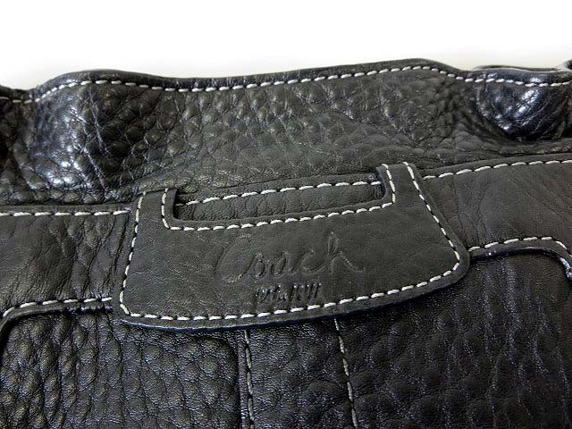 コーチ COACH バッグ トートバッグ レザー 黒 ブラック 13164