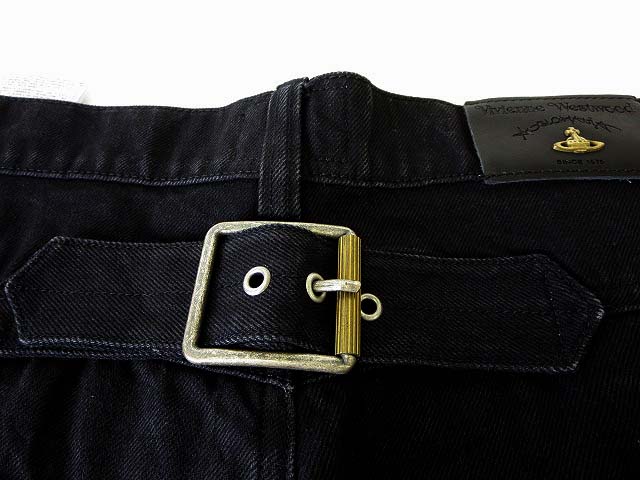 ヴィヴィアンウエストウッド ブラックデニム サルエルパンツ ヴィヴィアンウエストウッド Vivienne Westwood パンツ デニム