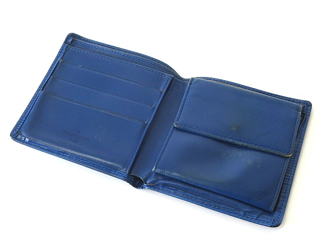 ルイヴィトン LOUIS VUITTON 財布 二つ折り エピ M63545 レザー ポルト 