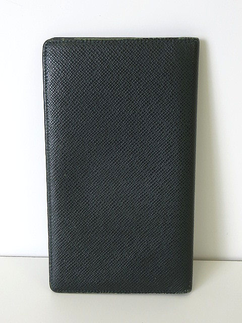 ルイヴィトン LOUIS VUITTON 財布 長財布 タイガ 札入れ 緑 エピセア