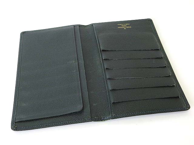 ルイヴィトン LOUIS VUITTON 財布 長財布 タイガ 札入れ 緑 エピセア 
