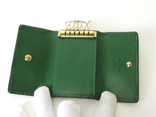 ルイヴィトン LOUIS VUITTON キーケース エピ 6連 M63814 