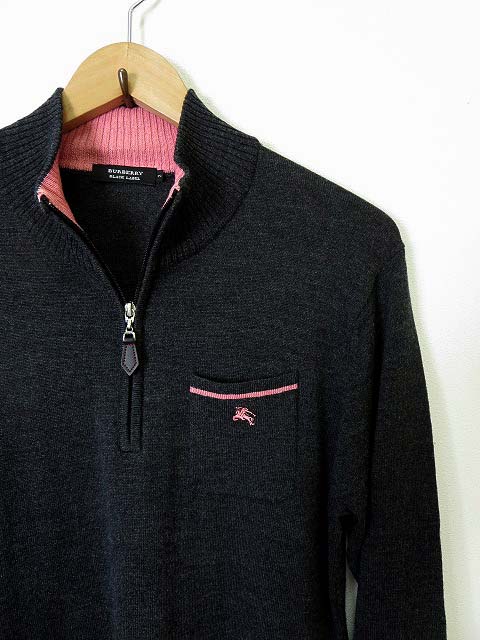 バーバリーブラックレーベル BURBERRY BLACK LABEL ニット セーター 