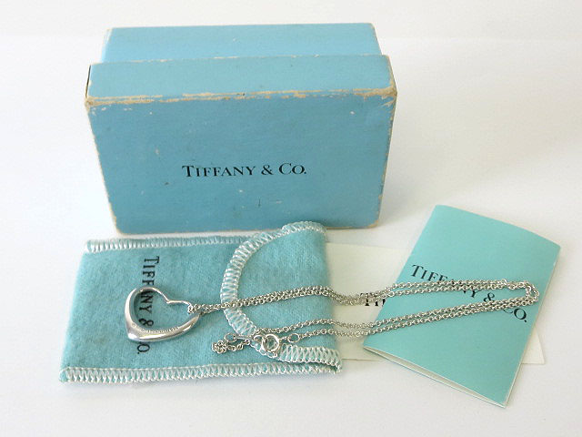 ティファニー Tiffany Co エルサペレッティ ネックレス オープンハート シルバー Sv925 アクセサリー Siver 国内正規品 レディース 068 ベクトルパーク