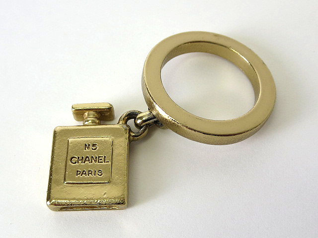 シャネル CHANEL チャーム リング 指輪 NO.5 香水 モチーフ 02P 11号 