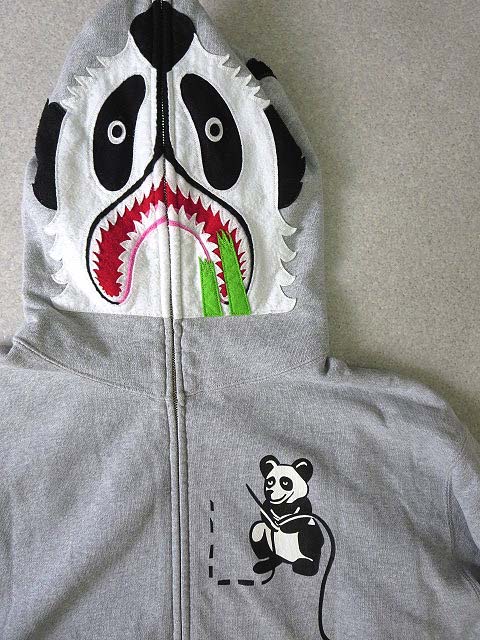 アベイシングエイプ A BATHING APE パーカ フードパーカー パンダ 