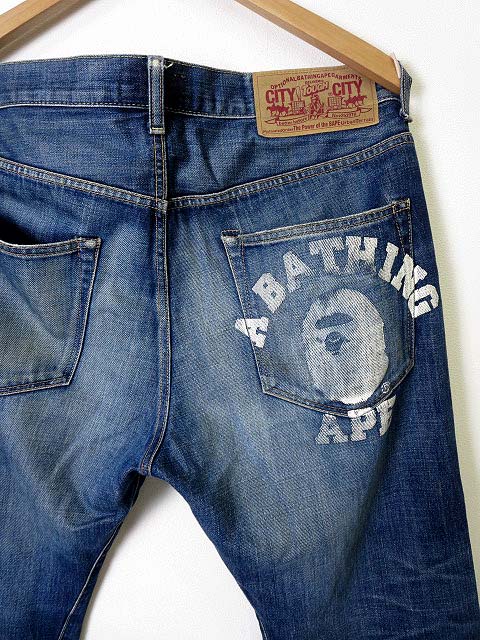 アベイシングエイプ A BATHING APE パンツ デニムパンツ ジーンズ 