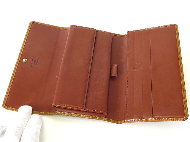 ルイヴィトン LOUIS VUITTON 財布 長財布 エピ ポルトトレゾール 