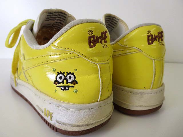 アベイシングエイプ A BATHING APE SPONGEBOB スポンジボブ BAPE STA  