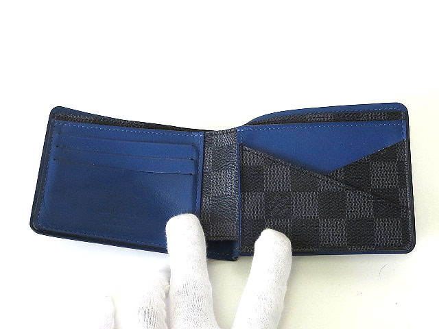 ルイヴィトン LOUIS VUITTON 財布 二つ折り ダミエグラフィット  