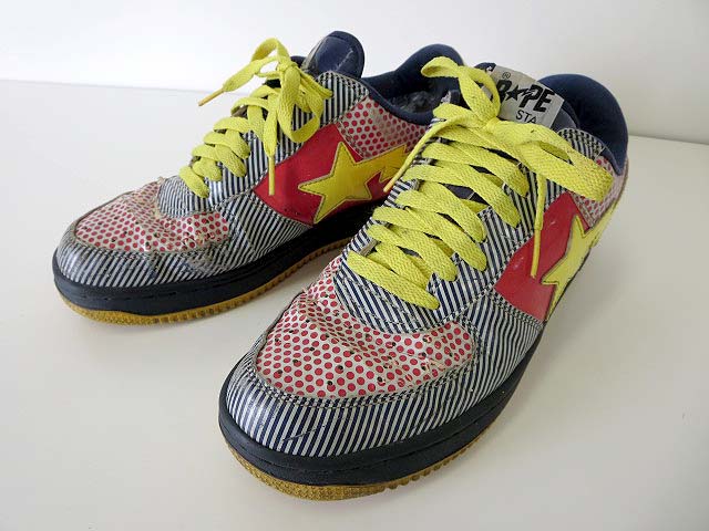 アベイシングエイプ A BATHING APE ベイプ BAPE STA スニーカー