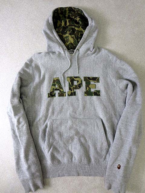 アベイシングエイプ A BATHING APE パーカ プルオーバー パーカー ロゴ 