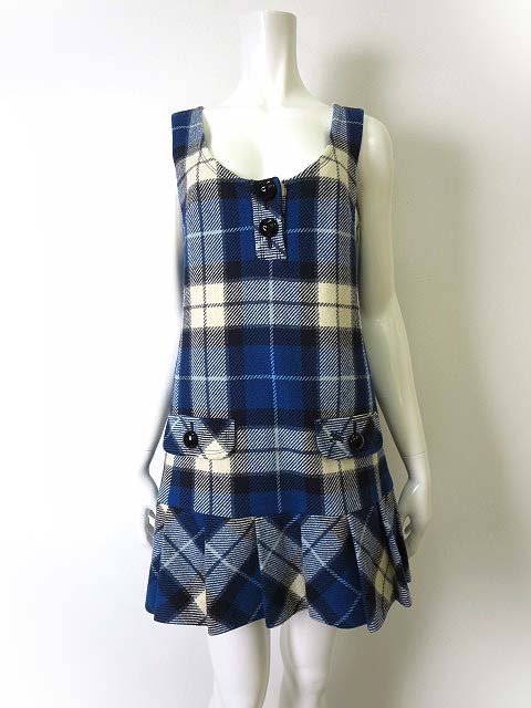 バーバリーブルーレーベル BURBERRY BLUE LABEL ワンピース ジャンバー 