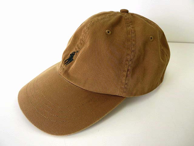 タグ付き新品未使用ポロ・ラルフ・ローレン 茶色キャップ POLO RALPH LAUREN - POLO 新品タグ付き キャップ ブラウンの通販 by