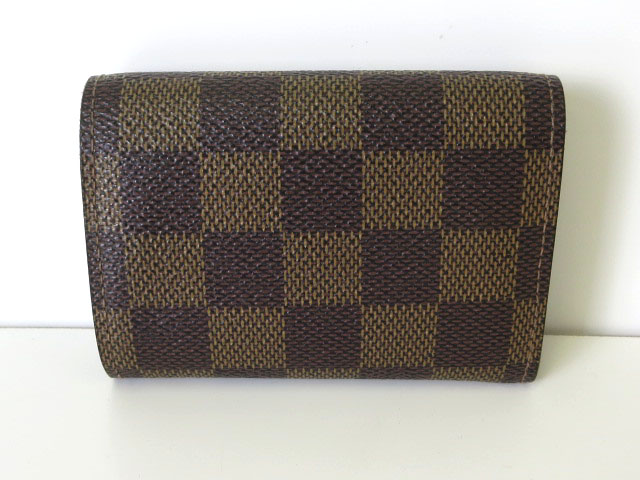 ルイヴィトン Louis Vuitton 小銭入れ コインケース 財布 ダミエ エベヌ ポルトモネプラ N ブラウン 茶 コンパクト ウォレット メンズ レディース 068 ベクトルパーク