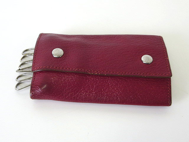 【最終値引！】エルメス 黒 本革 メンズ キーケース セリエボタン 最終値引！】エルメス 黒 本革 メンズ キーケース セリエボタン