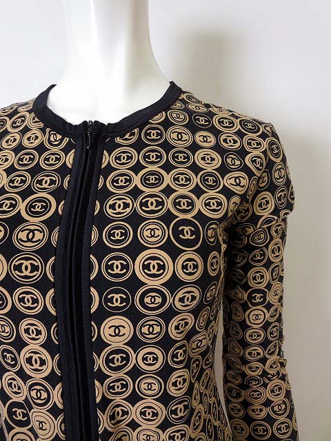 シャネル CHANEL カーディガン ジャケット カットソー 長袖 ココマーク 