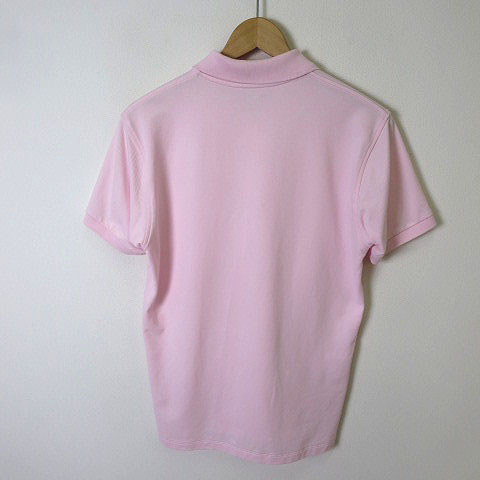ユニクロ Uniqlo ポロシャツ 半袖 ドライ カノコ M ピンク メンズ 068 ベクトルパーク