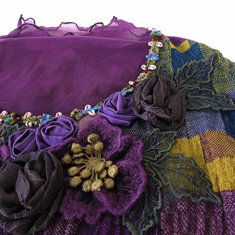 未使用品 へっぽこ先生 原宿 四次元 ニット セーター ウール 長袖  