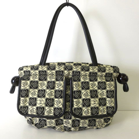シャネル CHANEL バッグ ショルダーバッグ カメリア 総柄 ココマーク 