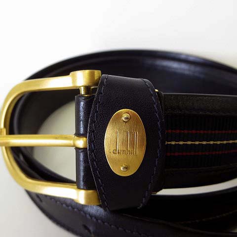 ダンヒル dunhill ベルト レザーベルト ボーダー ロゴ バックル ダンヒル dunhill ベルト レザーベルト ボーダー ロゴ バックル