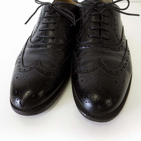 【レア】バーバリー　BURBERRY ビジネス　シューズ　革靴　ブラック　黒 BURBERRY - 美品 バーバリー BURBERRY レザーシューズ