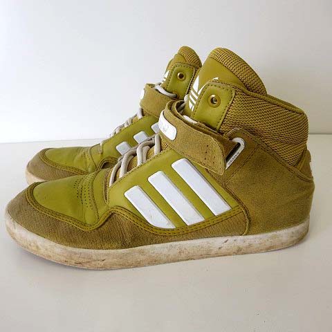 アディダス Adidas アディライズ スニーカー シューズ バッシュ ハイカット レザー 27 5cm マスタード くつ 靴 メンズ 068 ベクトルパーク アディダス Adidas アディライズ スニーカー シューズ バッシュ ハイカット レザー 27 5cm マスタード くつ 靴 メンズ 068 ベクトルパーク